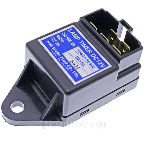 Реле свічок розжарювання двигуна Kubota D1005 № 15694-65992, 1569465992 1569465992 фото