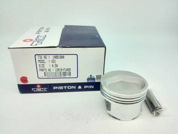 Поршень двигателя NISSAN K21 +0,50 TIK, Taiwan № 12010-FU420, 12010FU420 12010-FU420 фото
