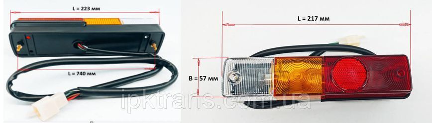 Фонарь задній навантажувач Komatsu FD20-30, FG20-30 № 37A-1AE-1010, 37A1AE1010 37A1AE1010 фото