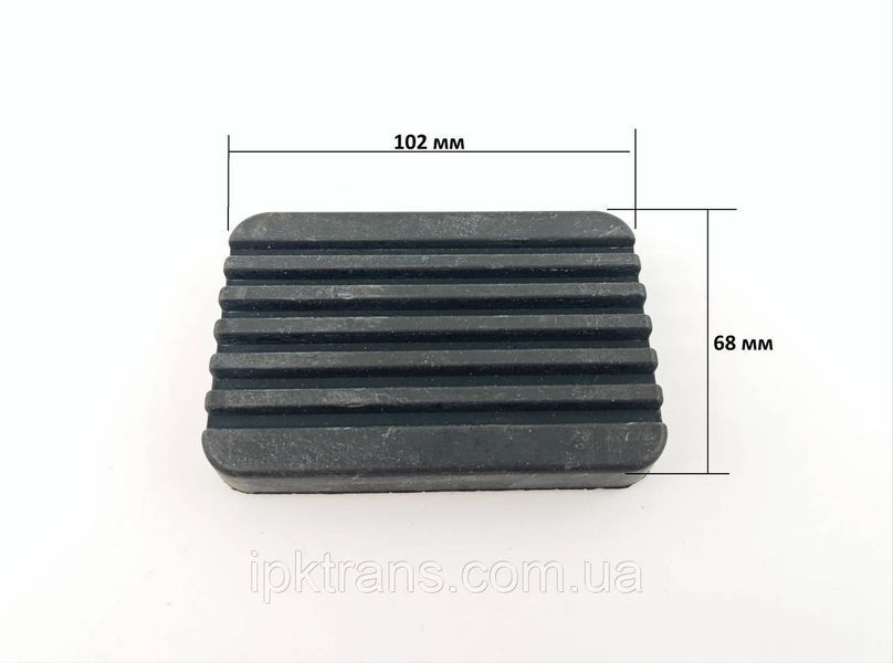 Накладка педалі гальма навантажувача Heli CPCD10-100 № 25595-42071, CYT30-20006, 30CX680003, 2559542071 C0X0127101 фото
