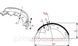 Колодка гальмівна навантажувача Caterpillar, CAT DP/GP20-35; Nissan J02/M02 № 91446-17100, 91446-07100, 44060-22H60 475123306071 фото 2
