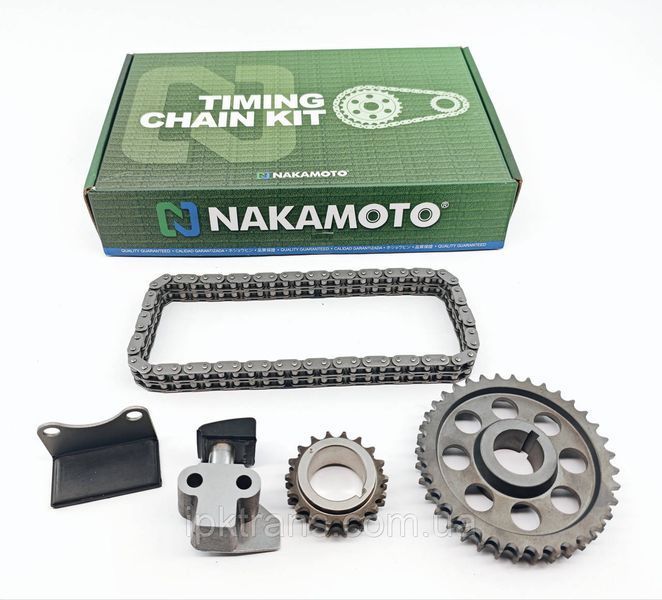 Комплект ГРМ двигателя TOYOTA 4Y двухрядный, OEM № 135217600371, 13521-76003-71 135217600371 фото
