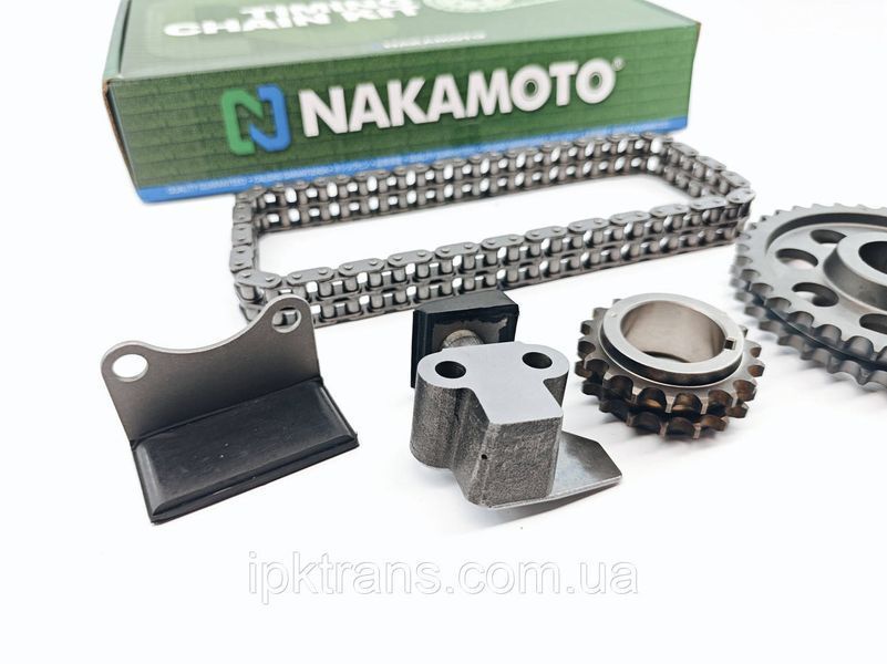Комплект ГРМ двигателя TOYOTA 4Y двухрядный, OEM № 135217600371, 13521-76003-71 135217600371 фото