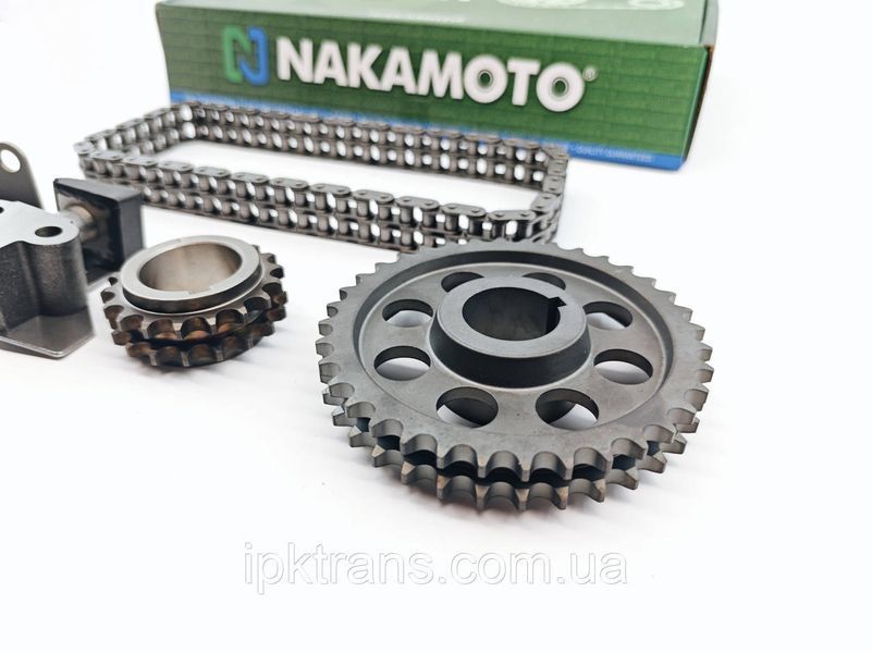 Комплект ГРМ двигателя TOYOTA 4Y двухрядный, OEM № 135217600371, 13521-76003-71 135217600371 фото